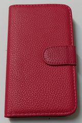LG Optimus L5 E610 / E612 - Δερμάτινη Θήκη Πορτοφόλι Φούξια (OEM)