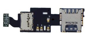 Genuine Samsung SM-N915FY Galaxy Note Edge Sim/Memory Card Reader Flex- Samsung part no: GH59-14204A