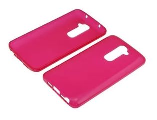 LG Optimus G2 D802 - Θήκη TPU Gel Φούξια (OEM)