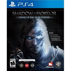 PS4 GAME - Middle-earth: Shadow of Mordor - Game of the Year Edition