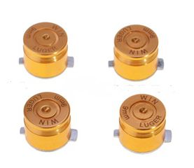 Σετ κουμπιών Aluminium Bullet Button Set για PS3 / PS4 - Χρυσό (OEM)