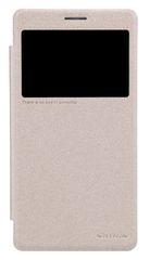 Lenovo Golden Warrior Note 8 (A936) - Θήκη Nillkin Sparkle Smart Caller View Με Πίσω Κάλυμμα Χρυσό (Nillkin)