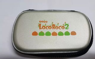 Θήκη Προστασίας με Φερμουάρ PSP GO loco roco 2 Ασημι