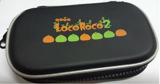 Θήκη Προστασίας με Φερμουάρ PSP GO loco roco 2 Μαύρο