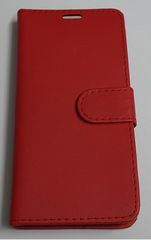 Δερμάτινη Θήκη/Πορτοφόλι Με Σκληρό Πίσω Κάλυμμα για HTC One E9+ Κόκκινο (ΟΕΜ)