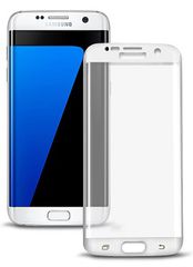 Samsung Galaxy S7 Edge G935F - Προστατευτικό Οθόνης Tempered Glass - Full Screen Protector 3D Λευκό (OEM)