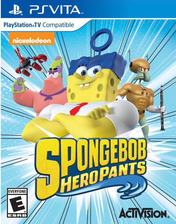 PS VITA GAME - Spongebob Heropants