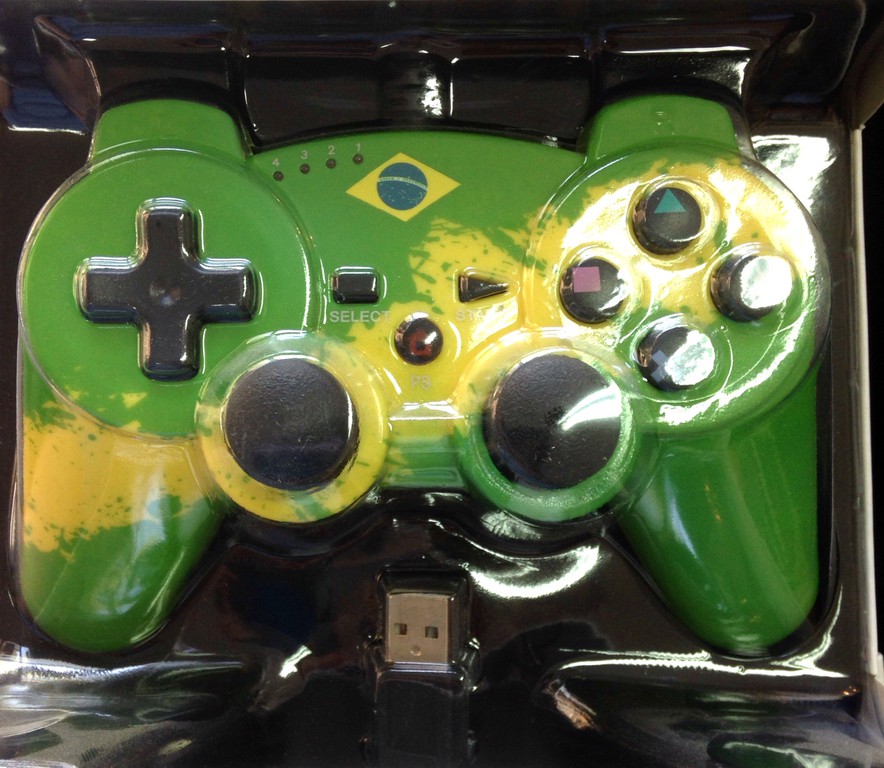 Χειριστήριο BigBen Interactive Wired Controller Limited edition Brazil PS3 / PC