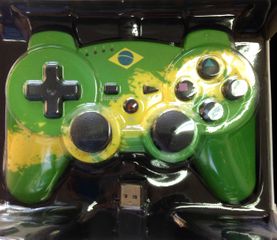 Χειριστήριο BigBen Interactive Wired Controller Limited edition Brazil PS3 / PC