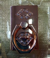 Mobile Phone Ring Holder with sticker - Lips (OEM)