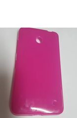 Nokia Lumia 630 / 635 - Θήκη TPU Gel Φουξια (OEM)