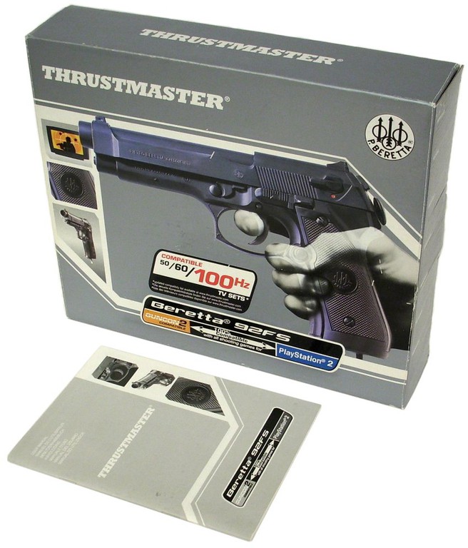 Πιστολι Thrustmaster beretta 92fs για PS/PS2 controller