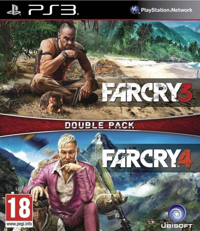 PS3 GAME - Far Cry 3 & Far Cry 4 Double Pack