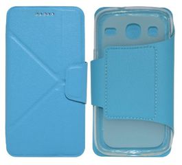 Θήκη Book Ancus Classic για Samsung i8262D Galaxy Core Duos Γαλάζιο (Ancus)