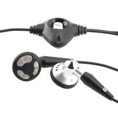 Hands Free Stereo 2.5mm Μαύρο Ασημί (Blackberry)