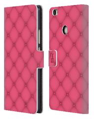 Δερμάτινη θήκη πορτοφόλι Με Πίσω Πλαστικό Κάλυμμα για Xiaomi Mi Max Ρόζ Διαμάντα (OEM)