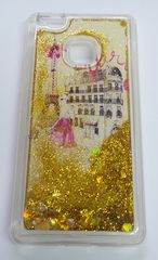 Σκληρή Θήκη TPU Gel για Huawei P9 Lite Διαφανής Με Love in Paris (ΟΕΜ)