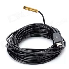 ΕΝΔΟΣΚΟΠΙΟ ANDROID & PC 2 ΣΕ 1 - 4 LED - ΜΑΥΡΟ - ΧΡΥΣΟ - (10M) (OEM)