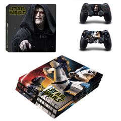 Πλήρες σετ αυτοκόλλητων PS4 Pro Star Wars Stormtrooper FULL BODY Accessory Wrap Sticker Skin Cover Decal για Playstation 4 Pro (OEM)