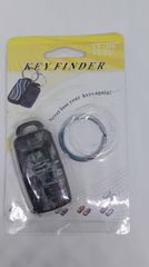 Whistle Key Finder Αυτοκίνητο διαμορφωμένο με αλυσίδα κλειδιού LED YY-316 Μαύρου Χρώματος (OEM)