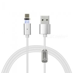 Cwxuan USB Type-C Μαγνητικό Καλώδιο Φόρτισης & Δεδομένων (120cm)