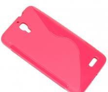 Θήκη Σιλικόνης Φούξια για Alcatel OT6030/idol (OEM)