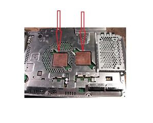 Ps3 Fat Copper Shims (42x42x1.2) mm between the CPU/GPU provide better cooling your PS3 YLOD (oem)