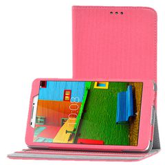Lenovo Phab Plus 6.8 inch PB1-770 Θήκη Stand Folio Cover Pink (oem)