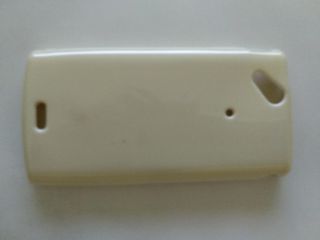 White Silicone Case pouch for Sony Ericsson Xperia Arc X12 / Arc S
