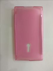 Διαφανες-Pink Soft Crystal TPU Gel Case for Nokia Lumia 800 (ΟΕΜ)