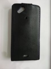 Μαύρη δερμάτινη θήκη πορτοφόλι for Sony Ericsson Xperia Arc X12 / Arc S (ΟΕΜ)