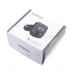 Φορτιστής για το αυτοκίνητο X8 Dual USB Car Charger Hands-free Wireless Bluetooth FM Transmitter LCD MP3 Player (Oem)