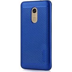 POWERTECH Θήκη Metal TPU για Κινητή Τηλεφωνία cases for xiaomi redmi note 4, Carbon Armor ΜΠΛΕ ΧΡΩΜΑΤΟΣ