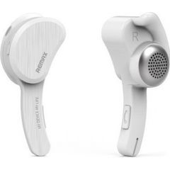 REMAX T10 STEREO BLUETOOTH HEADSET ΧΡΩΜΑ ΑΣΠΡΟ