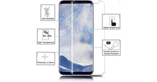 S9 PLUS TEMPERED GLASS FULL COVER ΔΙΑΦΑΝΕΣ