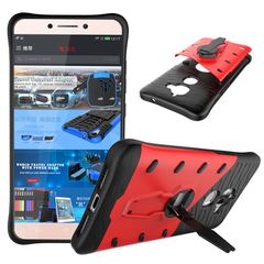 LeTV LeEco Le Max 2 Rugged Hybrid Armor PC+TPU Stand Case Cover Κόκκινο/Μαύρο (OEM)