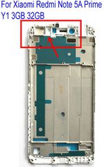 Μεσαίο Πλαίσιο για Xiaomi Redmi Note 5A Redmi Y1 Lite 5.5" 32GB Μαύρο (BULK) (OEM)