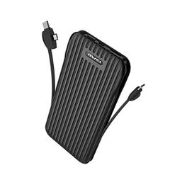 ΦΟΡΗΤΟΣ ΦΟΡΤΙΣΤΗΣ Awei PowerBank - Portable Travel Power Bank With Charging Cable 10000mAh P80K