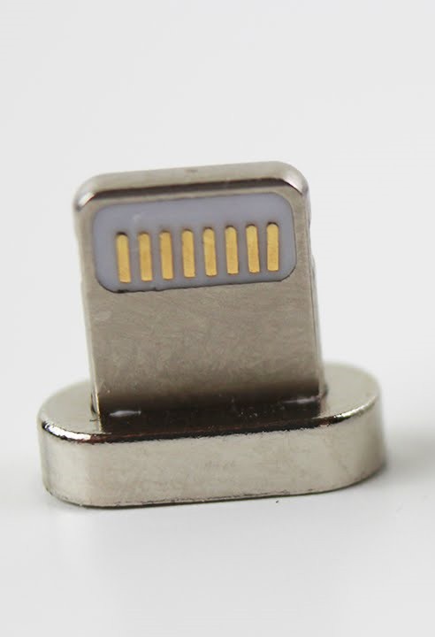 Magnetic USB cable connector tip iphone (9 pin)