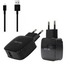 TD-LTE γρήγορη φόρτιση κινητών / USB Φορτιστής με Micro Usb Καλώδιο 1.5m / Έξοδος 5v / 9v / 12v / Φόρτιση UR Plug Round Pin