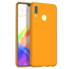 TPU Gel Θήκη Σιλικόνης Πορτοκαλί Πίσω Μέρος for Huawei P20 Lite (oem)