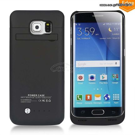 Επαναφορτιζόμενη Φορητή Εξωτερική Μπαταρία & PowerBank για Samsung Galaxy S6 4200mAh - Μαύρο (OEM)