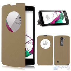 LG Flip Case Quick Circle για LG G4c -Χρυσή (OEM)