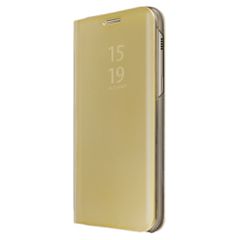 Θήκη Clear View για Huawei P20 Χρυσό (ΟΕΜ)