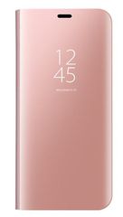 Θήκη Clear View για Xiaomi Redmi Note 5 Ροζ (oem)
