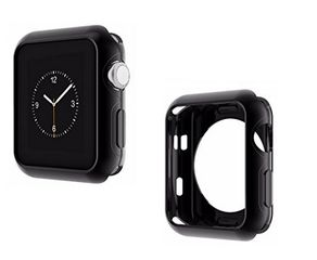 Σκληρη TPU θηκη για Apple Watch 42mm Μαύρο (OEM)