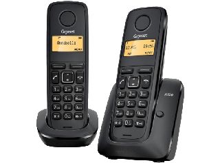 Ασύρματο Τηλέφωνο GIGASET A120 Duo Μαύρο