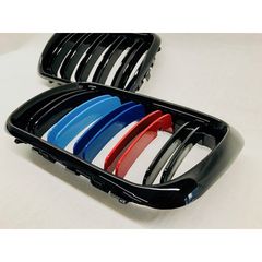 Καρδιές BMW 3 E36 M4 Look Facelift 96-99 Gloss Black Tri-color