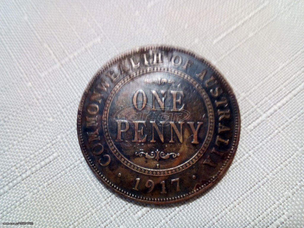 ONE PENNY , AUSTRALIA 1917