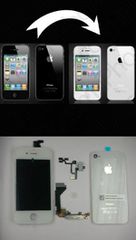 iPhone4 white kit - Μετατρέψτε το iPhone 4 απο μαύρο σε άσπρο!